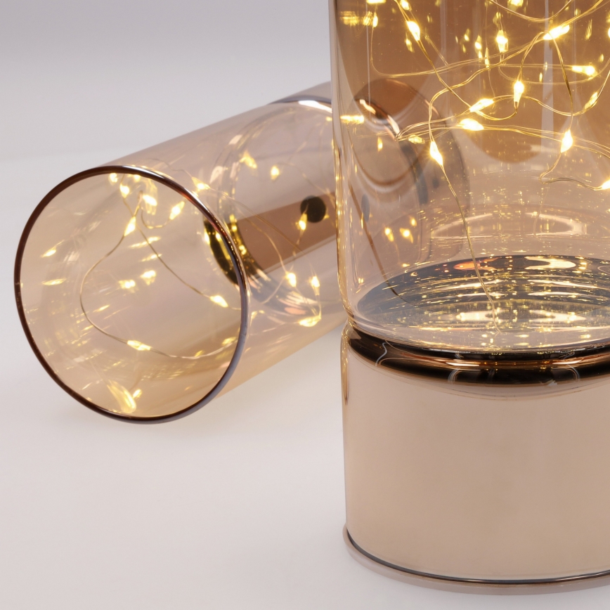 Brilagi - Set 2x decorațiuni de Crăciun cu LED, 3xAA + 2xAA