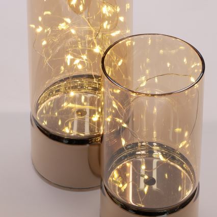 Brilagi - Set 2x decorațiuni de Crăciun cu LED, 3xAA + 2xAA