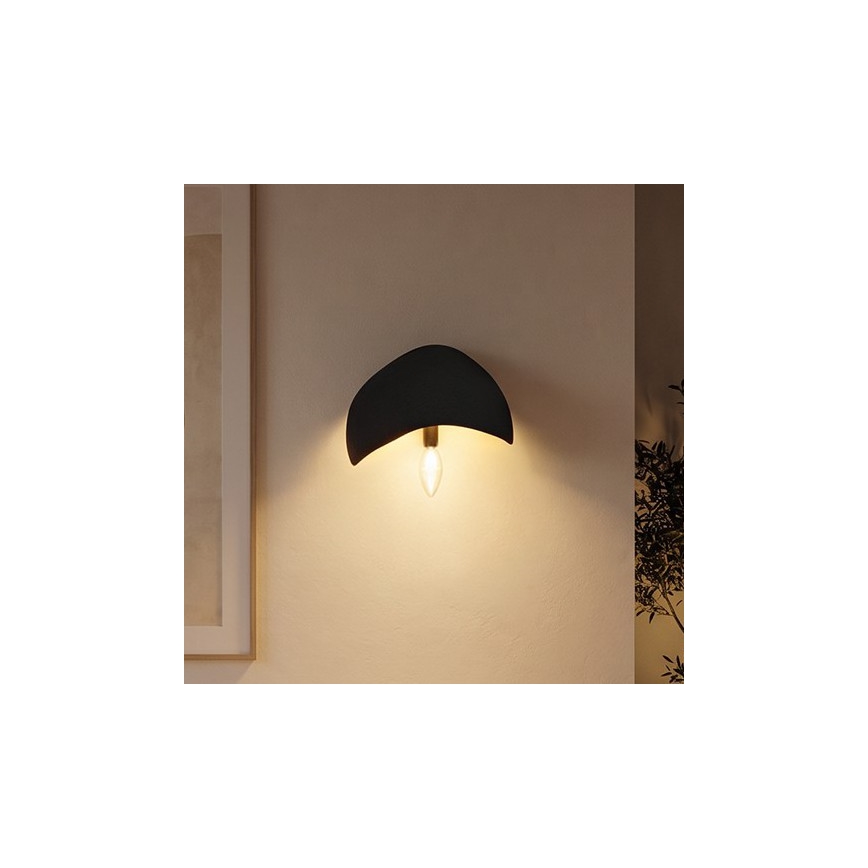 Brilagi - Set de 2 aplice de perete WABI SABI 1xE14/40W/230V, negre