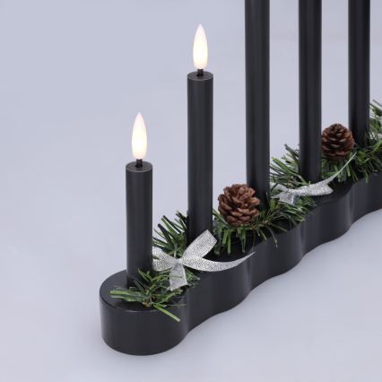 BRILAGI - Sfesnic de Crăciun cu LED 7xLED/2xAA negru