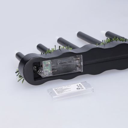 BRILAGI - Sfesnic de Crăciun cu LED 7xLED/2xAA negru