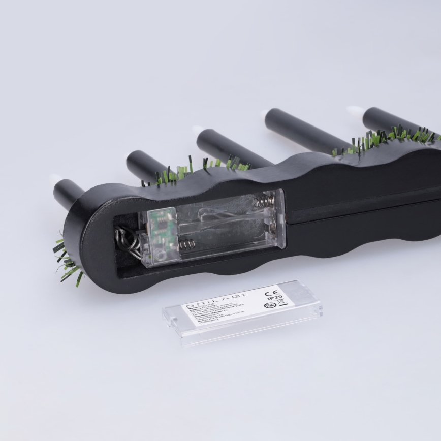BRILAGI - Sfesnic de Crăciun cu LED 7xLED/2xAA negru