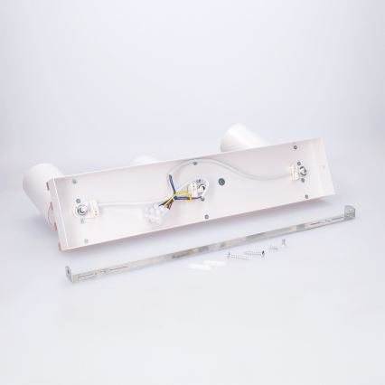 Brilagi - Spot aplicat SELE WOOD ACOUSTIC 3xGU10/30W/230V alb/lemn