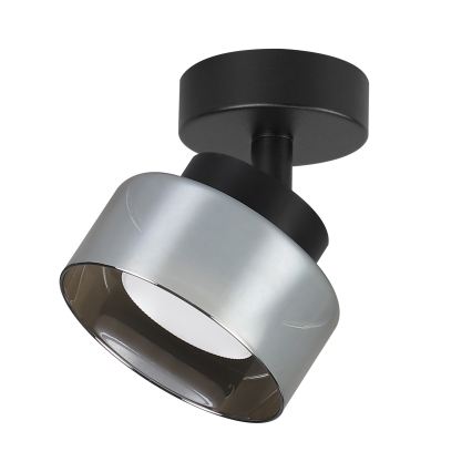 Brilagi - Spot AURA LUX 1xGX53/30W/230V Ø 13 cm negru/fumuriu