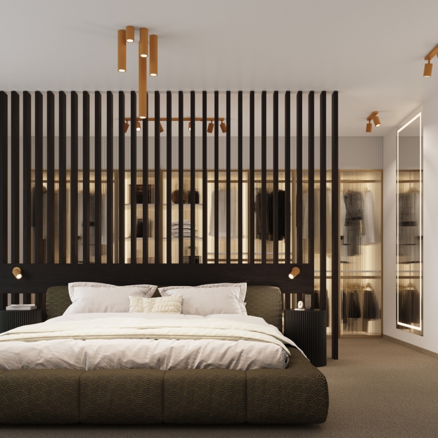 Brilagi - Spot CRESTO 1xGU10/10W/230V 20 cm auriu