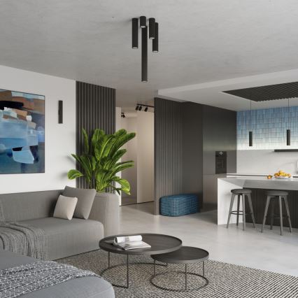 Brilagi - Spot CRESTO 1xGU10/10W/230V 20 cm negru