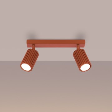 Brilagi - Spot CRESTO 2xGU10/10W/230V roșu