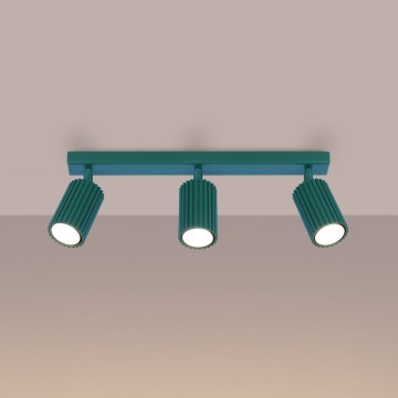 Brilagi - Spot CRESTO 3xGU10/10W/230V turcoaz