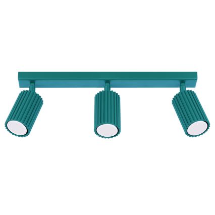 Brilagi - Spot CRESTO 3xGU10/10W/230V turcoaz