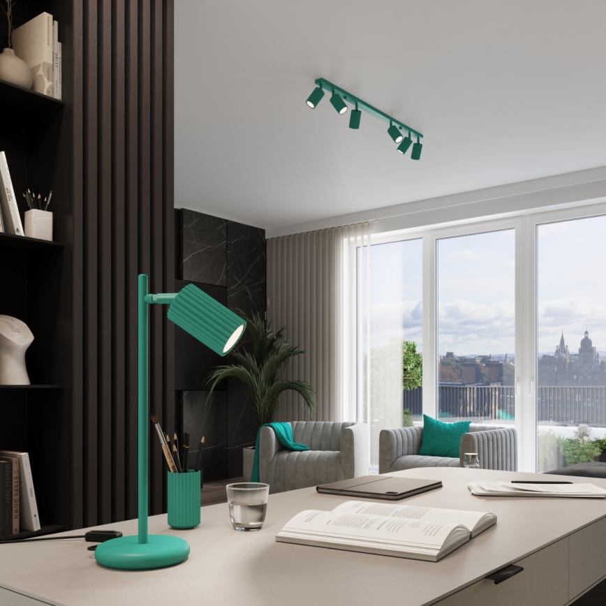 Brilagi - Spot CRESTO 3xGU10/10W/230V turcoaz