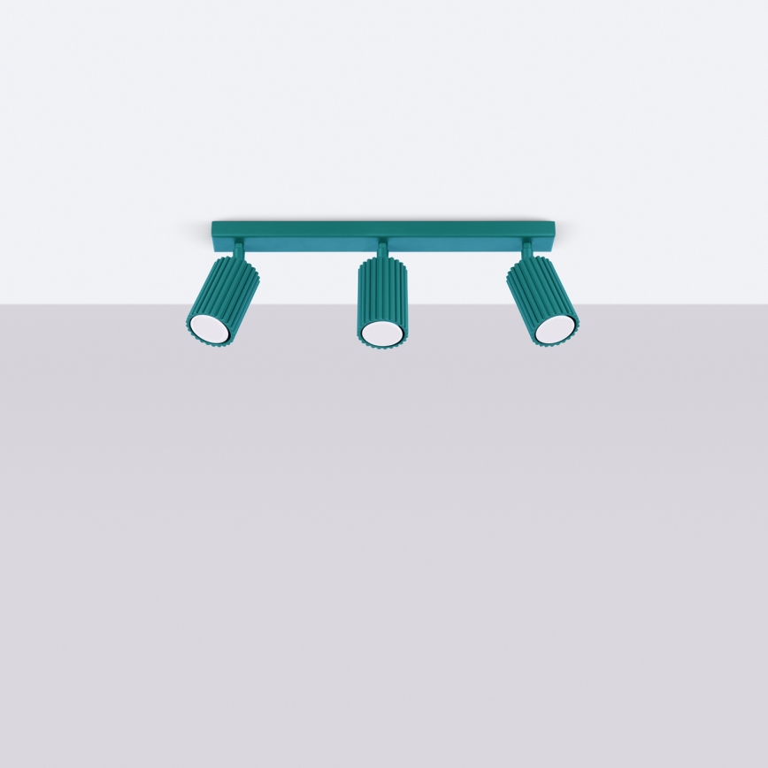 Brilagi - Spot CRESTO 3xGU10/10W/230V turcoaz