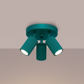 Brilagi - Spot CRESTO 3xGU10/10W/230V turcoaz