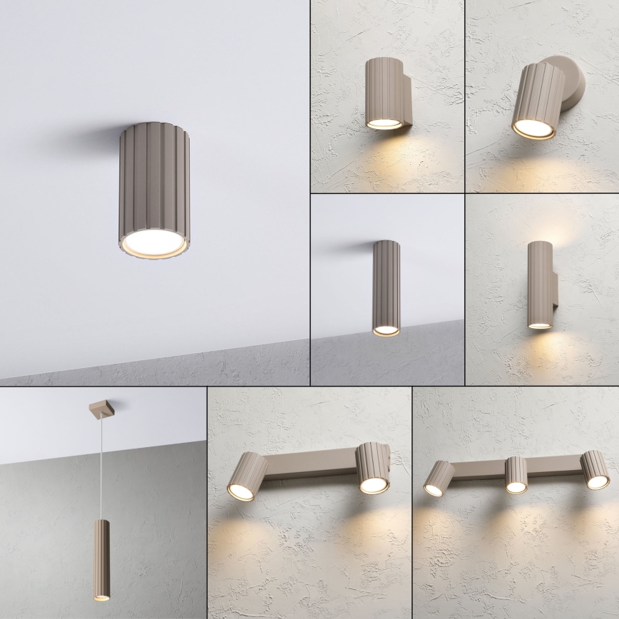 Brilagi - Spot CRISPINA 1xGU10/10W/230V 10 cm bej