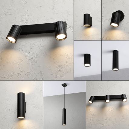 Brilagi - Spot CRISPINA 2xGU10/10W/230V negru