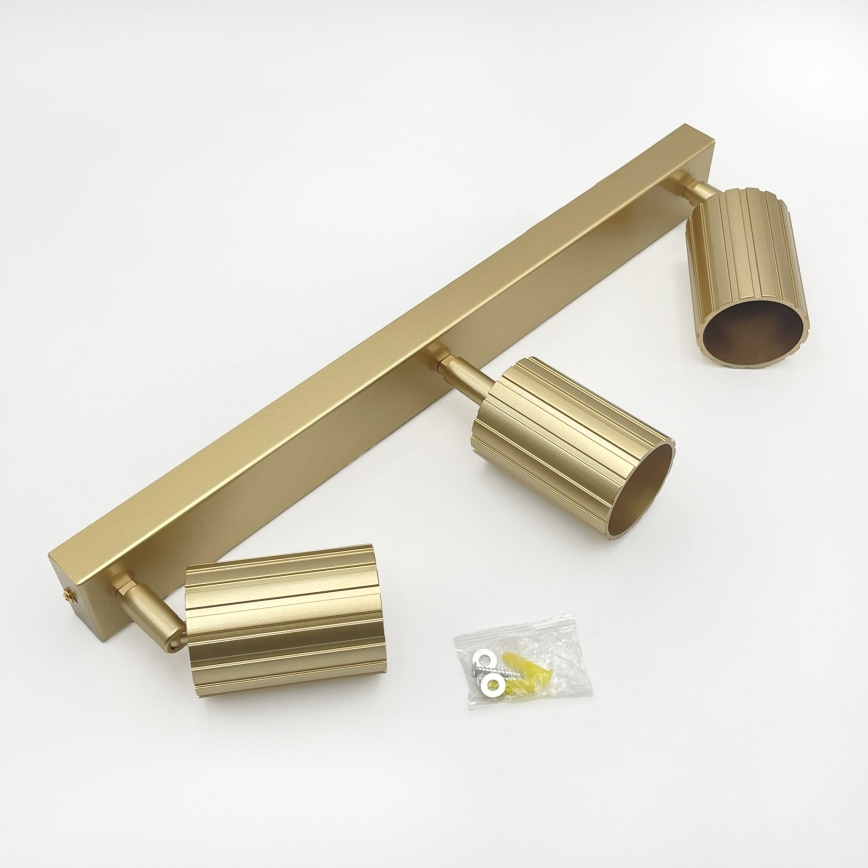 Brilagi - Spot CRISPINA 3xGU10/10W/230V auriu