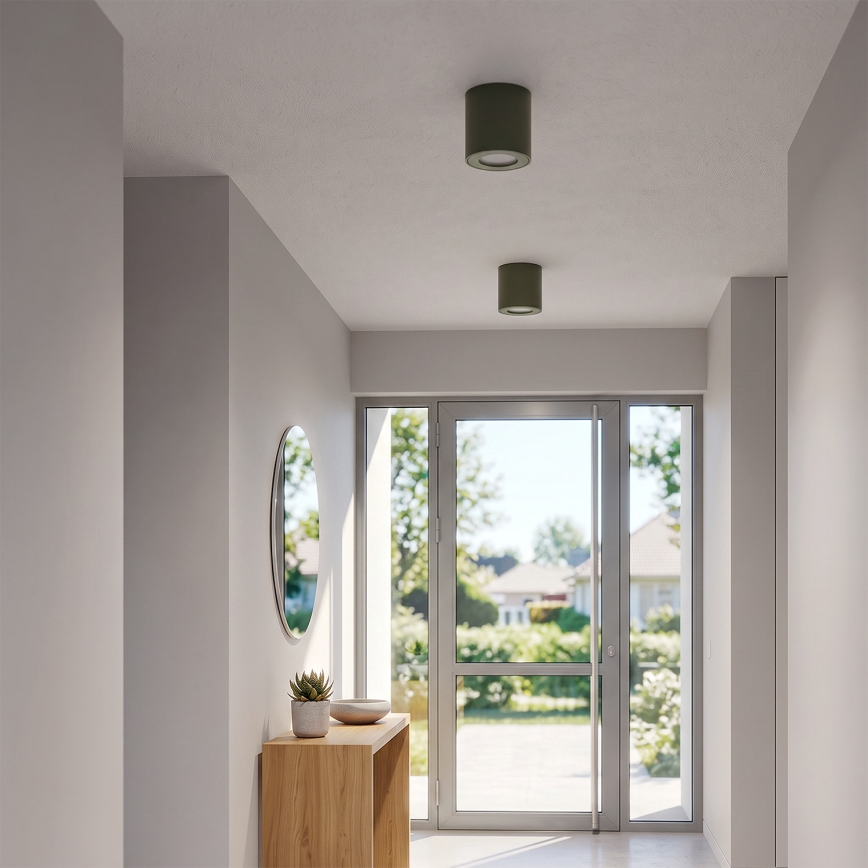 BRILAGI - Lampă spot pentru baie MIA 1xGU10/30W/230V 60x82 mm 84x80 mm verde închis IP54