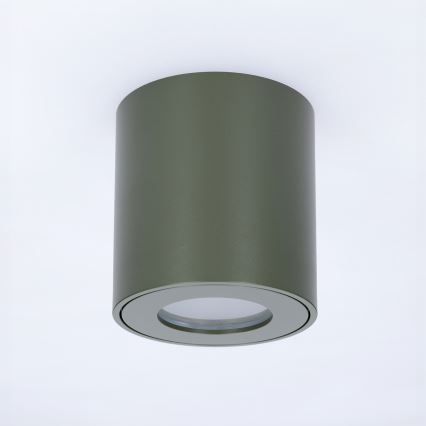BRILAGI - Lampă spot pentru baie MIA 1xGU10/30W/230V 60x82 mm 84x80 mm verde închis IP54