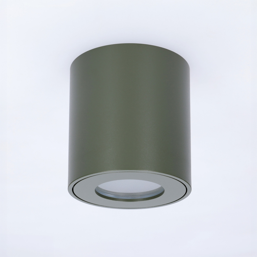 BRILAGI - Lampă spot pentru baie MIA 1xGU10/30W/230V 60x82 mm 84x80 mm verde închis IP54