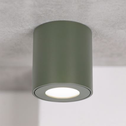 BRILAGI - Lampă spot pentru baie MIA 1xGU10/30W/230V 60x82 mm 84x80 mm verde închis IP54