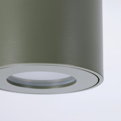 BRILAGI - Lampă spot pentru baie MIA 1xGU10/30W/230V 60x82 mm 84x80 mm verde închis IP54