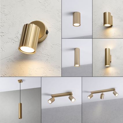 Brilagi - Spot de perete CRISPINA 1xGU10/10W/230V, auriu