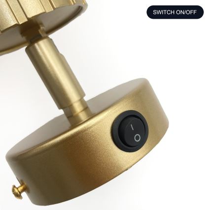 Brilagi - Spot de perete CRISPINA 1xGU10/10W/230V, auriu