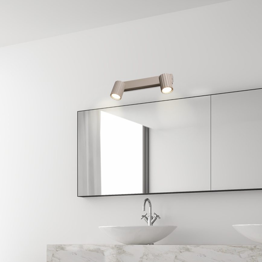 Brilagi - Spot de tavan CRISPINA, 2x GU10/10W/230V, bej