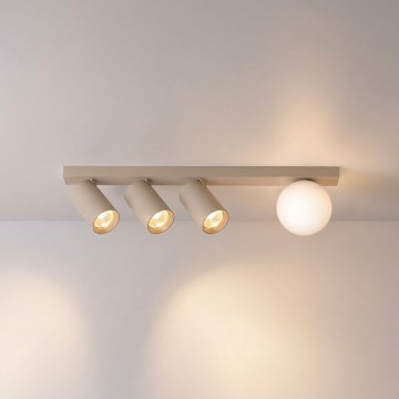 Brilagi - Spot de tavan SELE BALL 3xGU10/30W/230V + 1xG9/10W bej