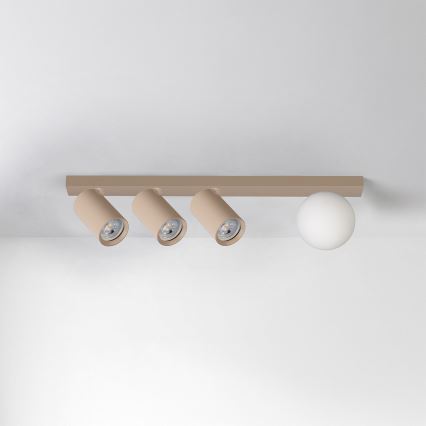 Brilagi - Spot de tavan SELE BALL 3xGU10/30W/230V + 1xG9/10W bej