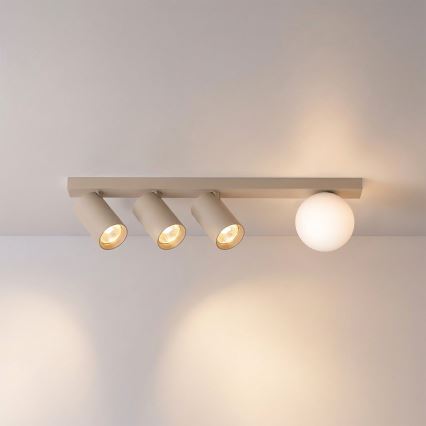 Brilagi - Spot de tavan SELE BALL 3xGU10/30W/230V + 1xG9/10W bej