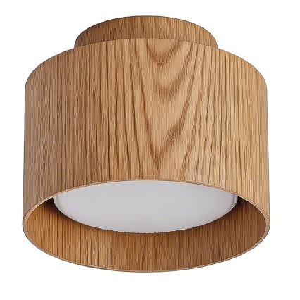 BRILAGI - Spot LED BACKLIT 1xGX53/15W/230V + LED/3W Ø 10 cm decor stejar