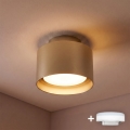 BRILAGI - Spot LED BACKLIT 1xGX53/15W/230V + LED/3W Ø 10 cm auriu