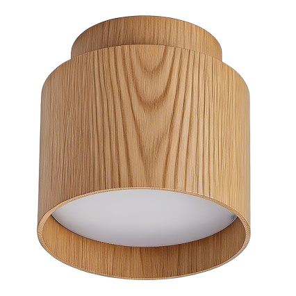 BRILAGI - Spot LED BACKLIT 1xGX53/15W/230V + LED/3W diam. 8 cm, decor de stejar
