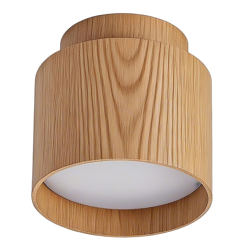 BRILAGI - Spot LED BACKLIT 1xGX53/15W/230V + LED/3W diam. 8 cm, decor de stejar