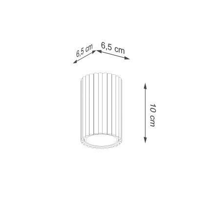 Brilagi - Spot LED CRESTO 1x GU10, 10 W, 230 V, Ø 10 cm, roz