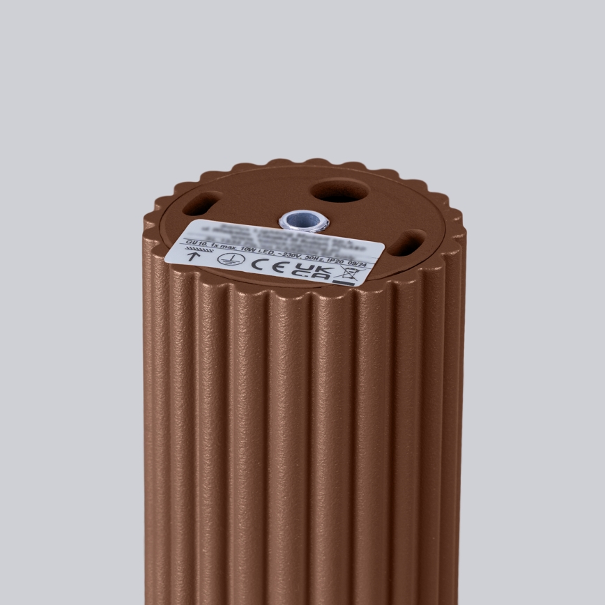 Brilagi - Spot LED CRESTO, 1x GU10, 10W, 230V, 10 cm, maro