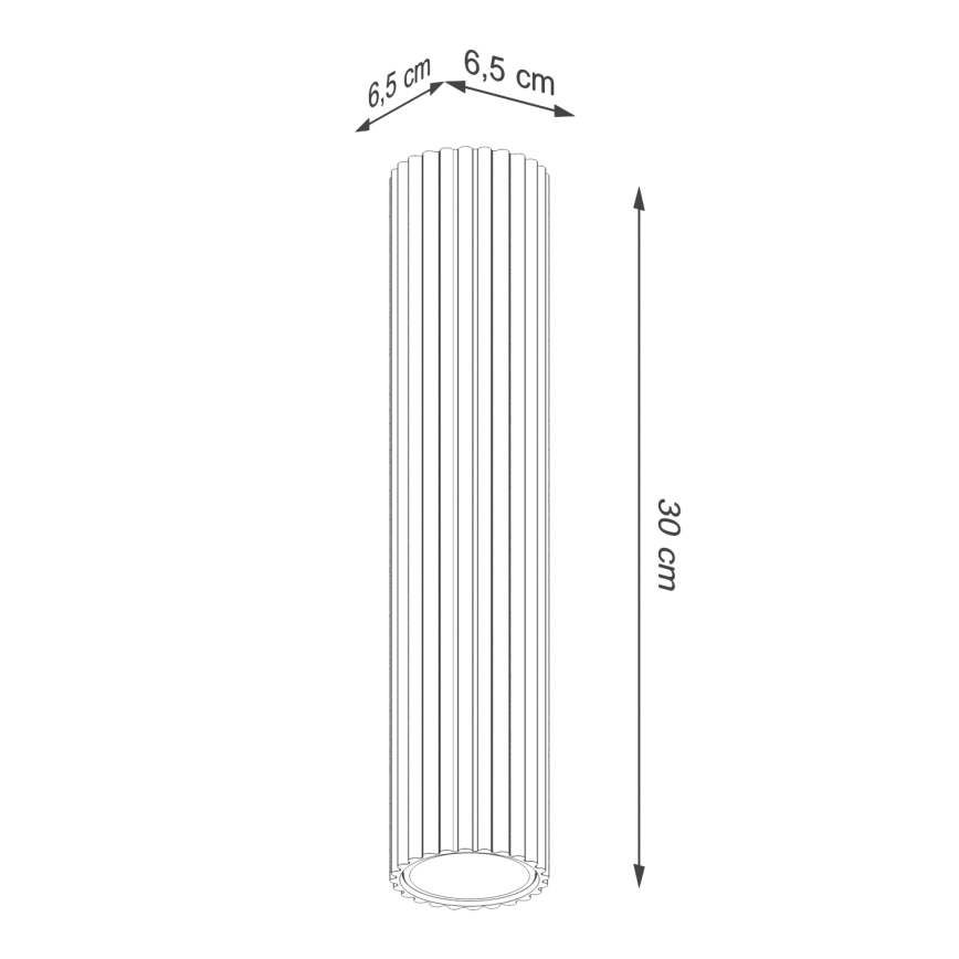 Brilagi - Spot LED CRESTO 1x GU10/10W/230V 30 cm alb