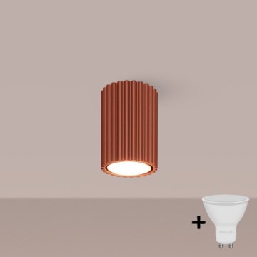 BRILAGI - Spot LED CRESTO 1xGU10/10W/230V 10 cm portocaliu