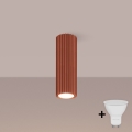 BRILAGI - Spot LED CRESTO 1xGU10/10W/230V 20 cm portocaliu