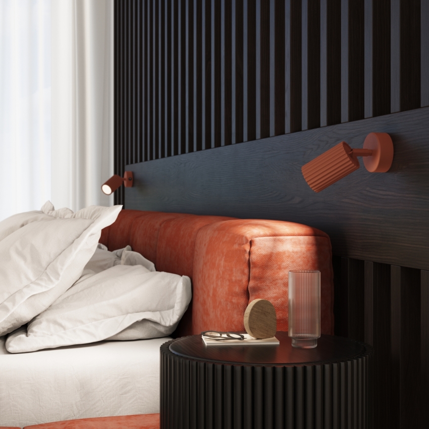 Brilagi - Spot LED CRESTO 1xGU10/10W/230V 20 cm roșu