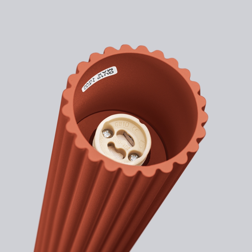 Brilagi - Spot LED CRESTO 1xGU10/10W/230V 20 cm roșu