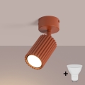 BRILAGI - Spot LED CRESTO 1xGU10/10W/230V portocaliu