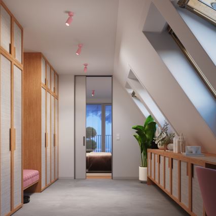 Brilagi - Spot LED CRESTO 1xGU10/10W/230V roz