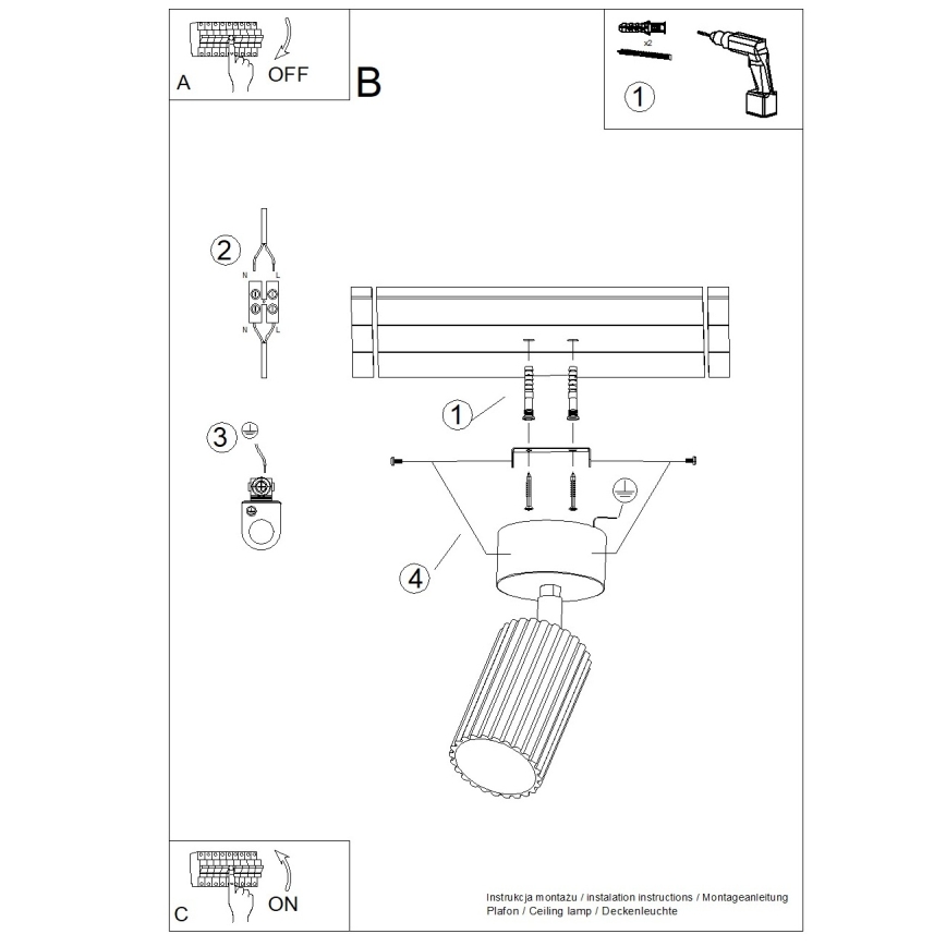 Brilagi - Spot LED CRESTO 1xGU10/10W/230V verde