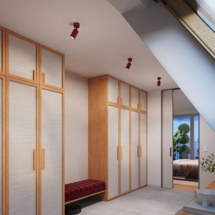 Brilagi - Spot LED CRESTO 1xGU10/10W/230V vișiniu