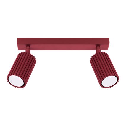 Brilagi - Spot LED CRESTO, 2x GU10, 10W, 230V, bordo