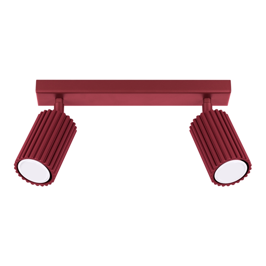 Brilagi - Spot LED CRESTO, 2x GU10, 10W, 230V, bordo