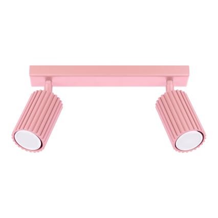 Brilagi - Spot LED CRESTO, 2x GU10, 10W, 230V, roz