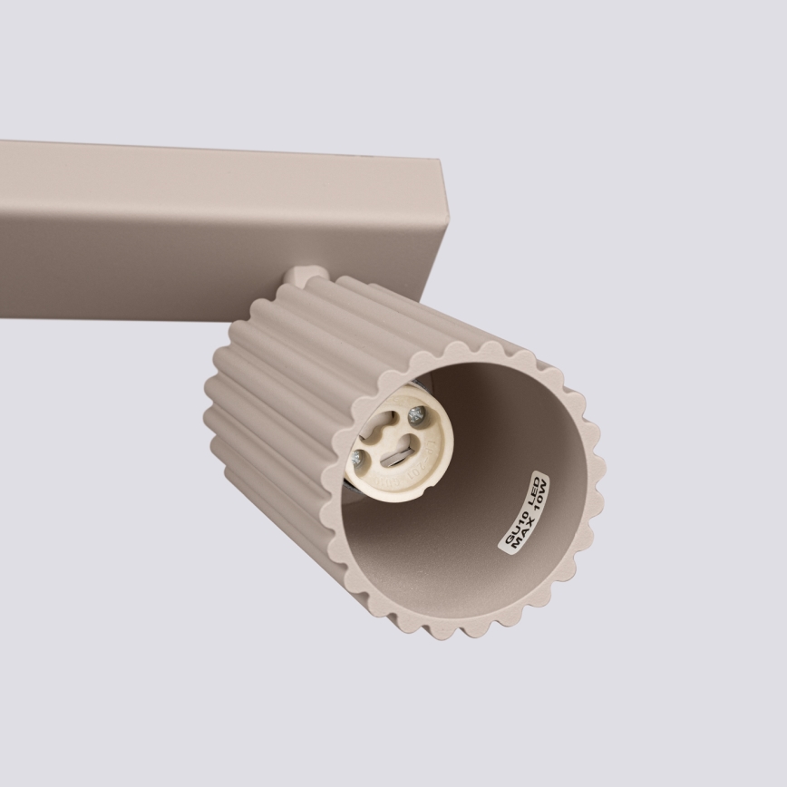 Brilagi - Spot LED CRESTO, 2x GU10, 10W, 230V, taupe