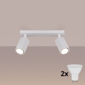 Brilagi - Spot LED CRESTO 2xGU10/10W/230V alb